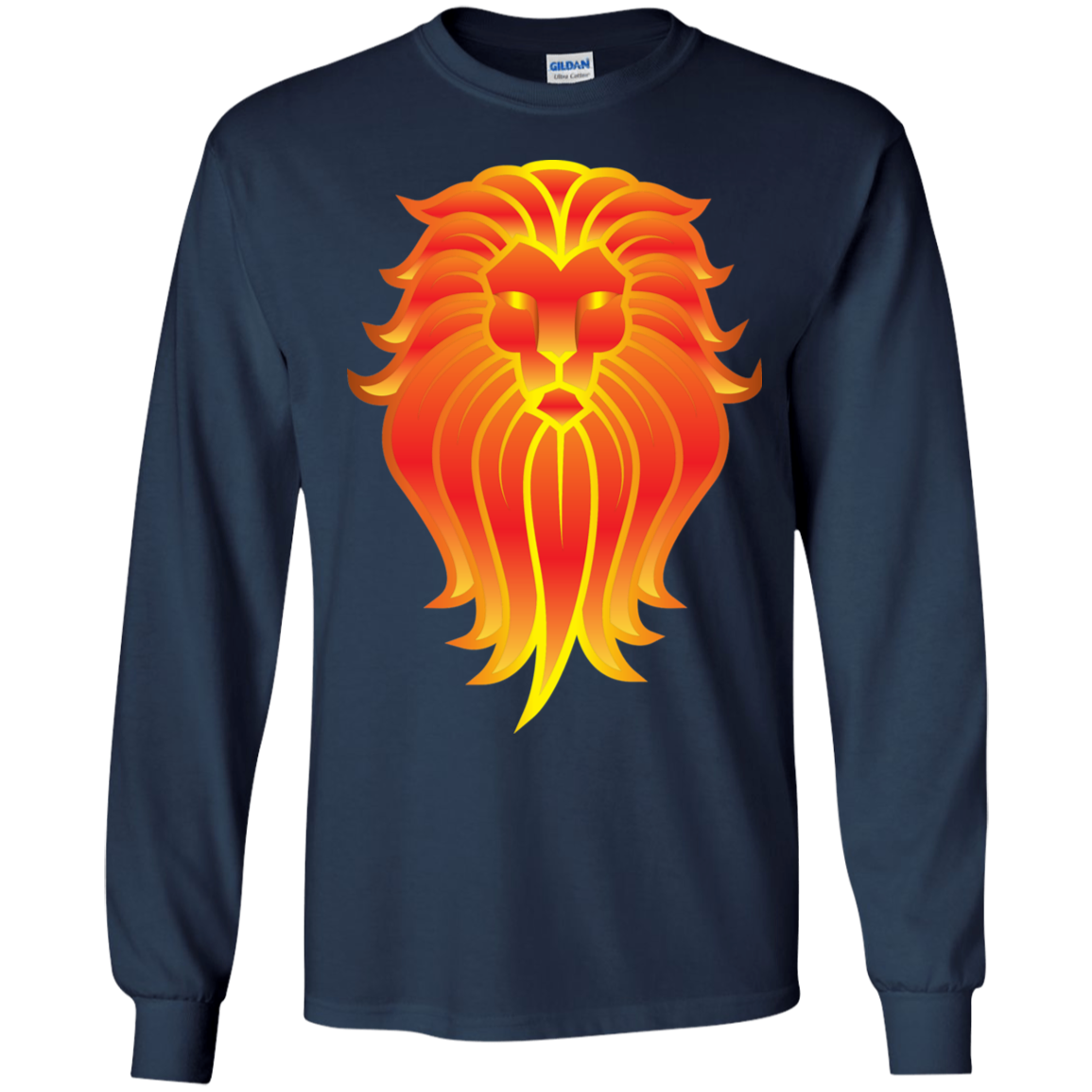 The Lion - Youth LS T-Shirt CustomCat