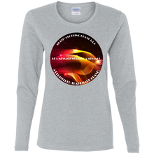 "Multi Clothing Brand L.L.C - B.A.M.W.A.M - Abstract" -G540L Ladies' Cotton LS T-Shirt