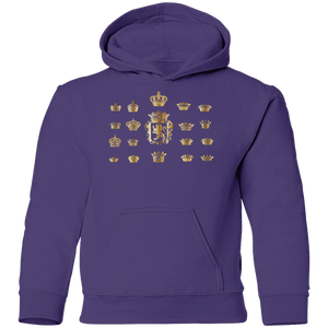 "Royalty" - G185B Youth Pullover Hoodie