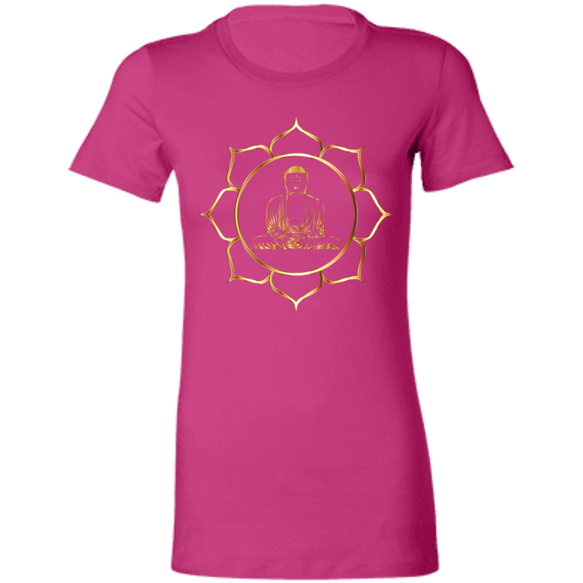 The Buddha - Ladies' Favorite T-Shirt CustomCat