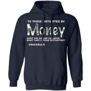Money - Men's Pullover Hoodie CustomCat