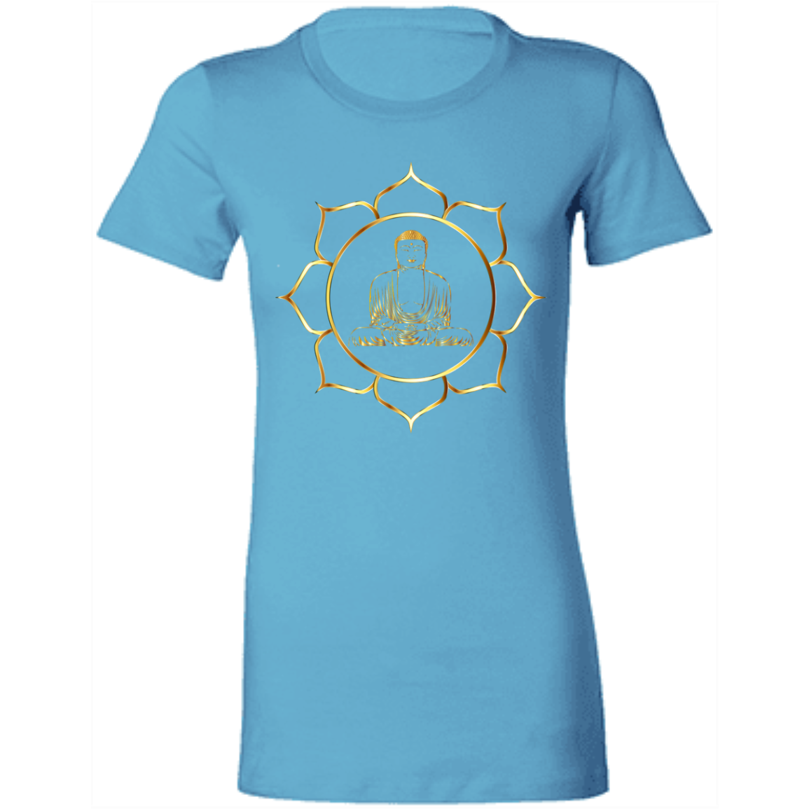 The Buddha - Ladies' Favorite T-Shirt CustomCat