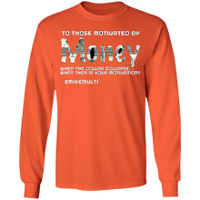 Money - Men's LS T-Shirt 5.3 oz. CustomCat