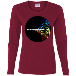 "Multi Clothing Brand L.L.C - True Colors" - G540L Ladies' Cotton LS T-Shirt