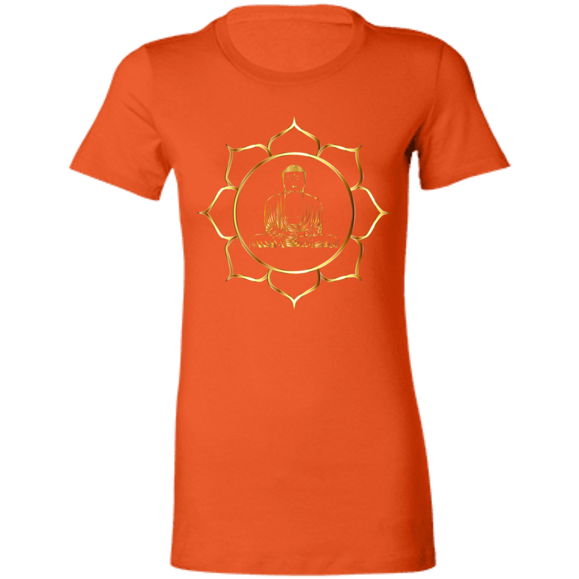 The Buddha - Ladies' Favorite T-Shirt CustomCat