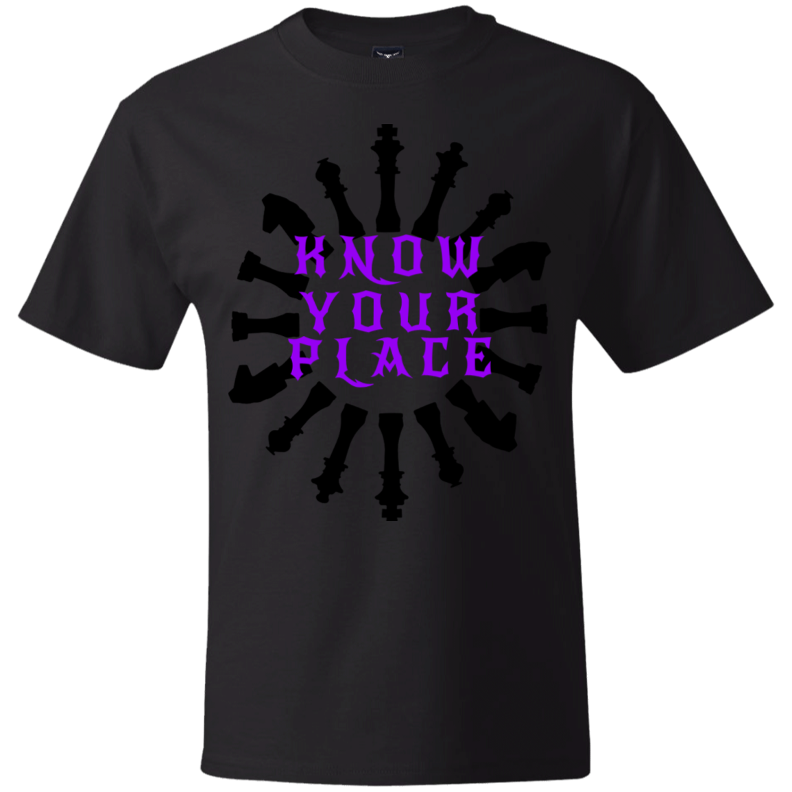 Know Your Place - Men's Beefy T-Shirt CustomCat