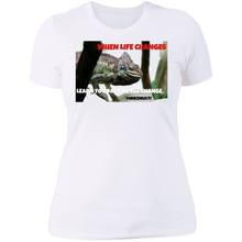 "Learn To Adapt To Change" - NL3900 Ladies' Boyfriend T-Shirt