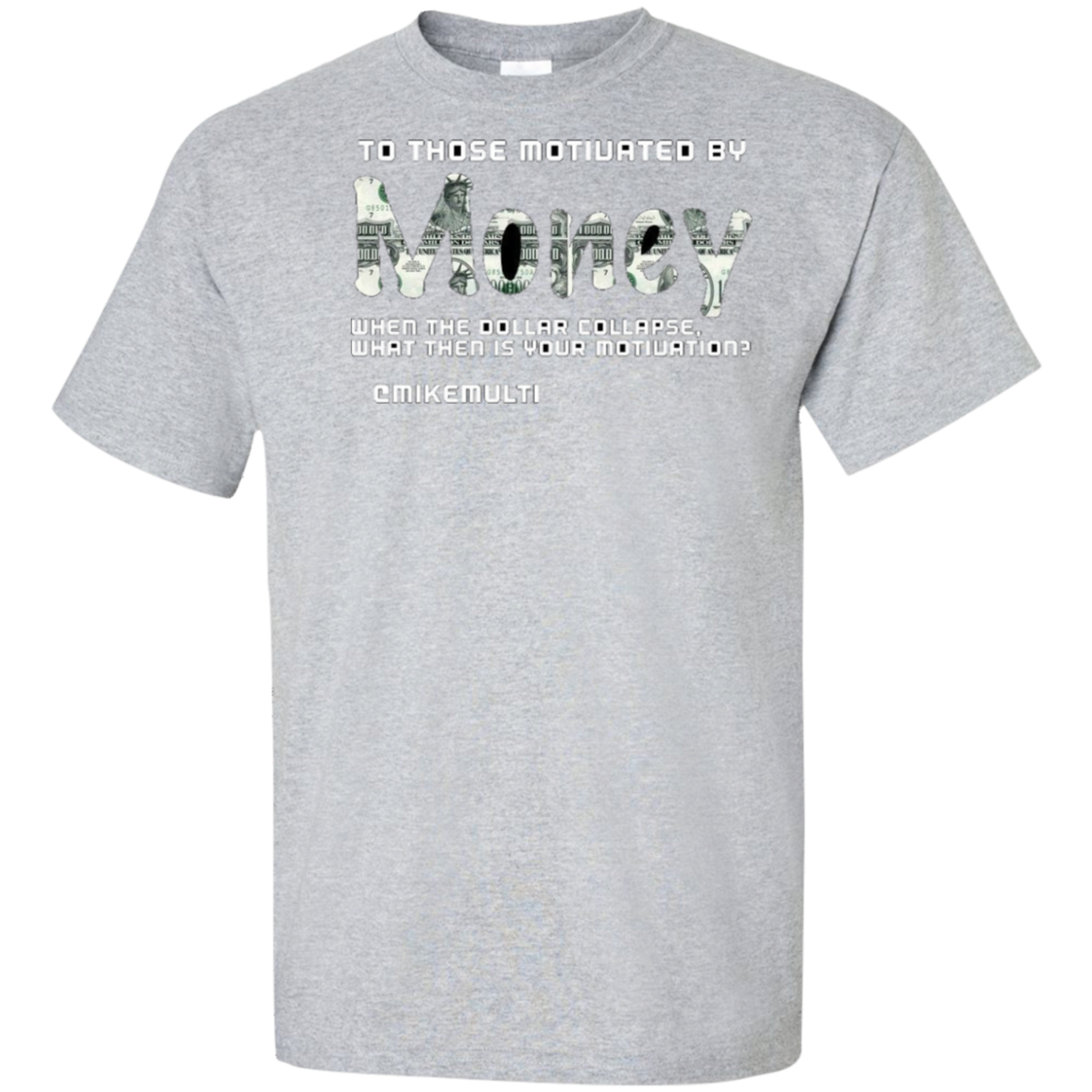 Money - Men's Tall Ultra Cotton T-Shirt CustomCat