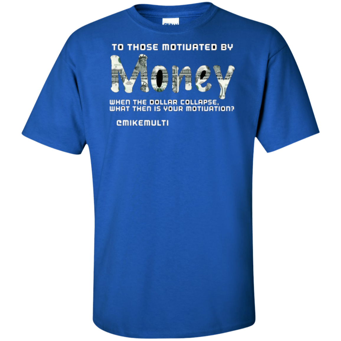 Money - Men's Tall Ultra Cotton T-Shirt CustomCat