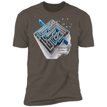 Maze - Men's Premium Short Sleeve T-Shirt CustomCat