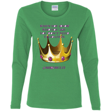 "Validation" - G540L Ladies' Cotton LS T-Shirt