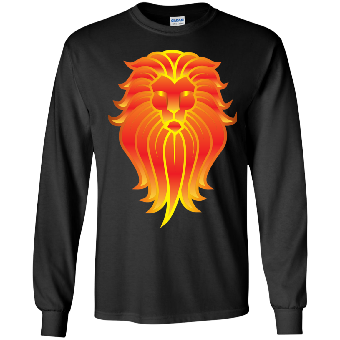 The Lion - Youth LS T-Shirt CustomCat