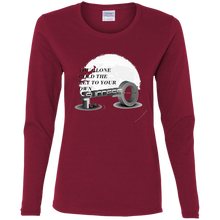 "Key To Success" - G540L Ladies' Cotton LS T-Shirt
