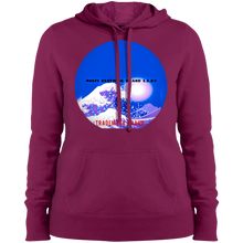 "Multi Clothing Brand L.L.C - Purple Ocean" - LST254 Ladies' Pullover Hooded Sweatshirt