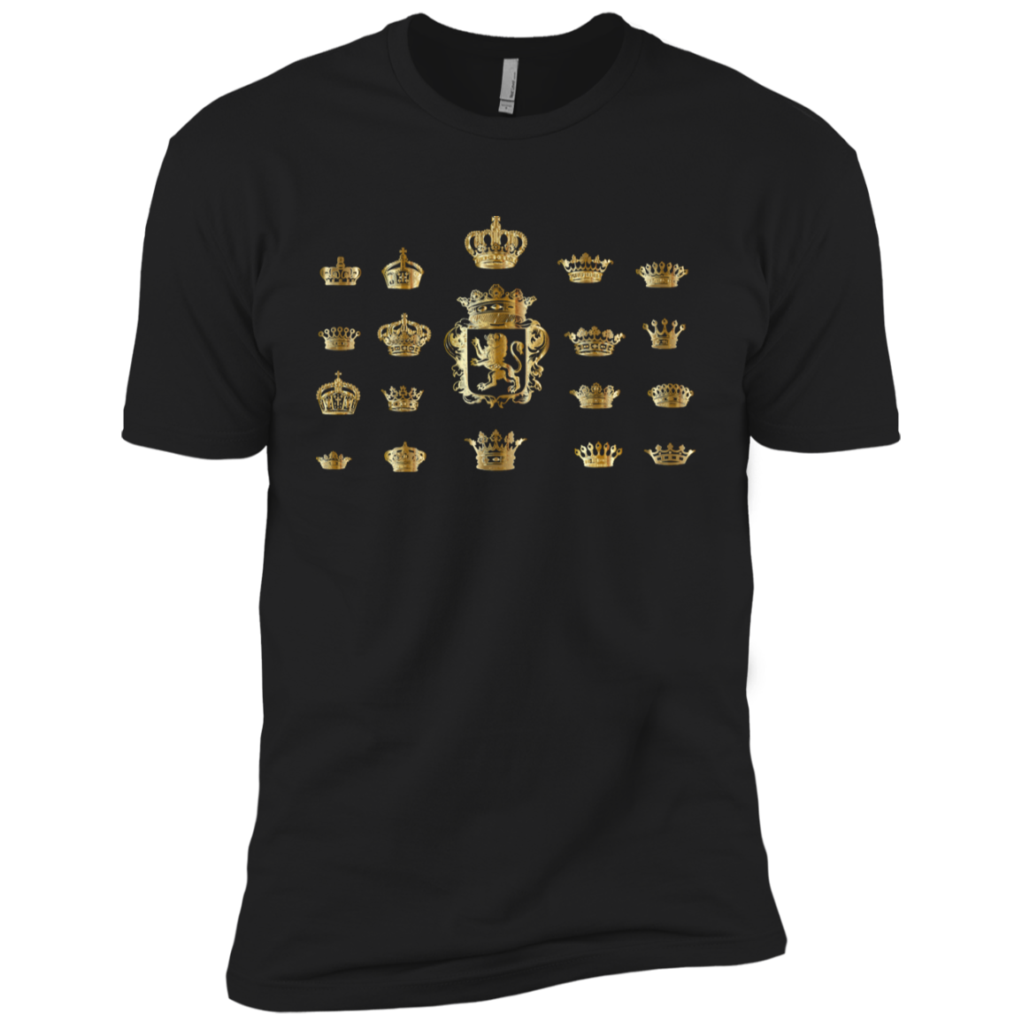 Royalty - Boys' Cotton T-Shirt CustomCat