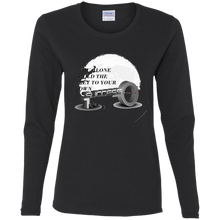 "Key To Success" - G540L Ladies' Cotton LS T-Shirt