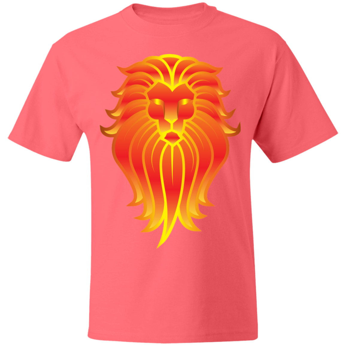 The Lion - Men's Beefy T-Shirt CustomCat