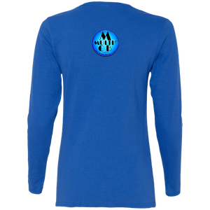 "Multi Clothing Brand L.L.C - True Colors" - G540L Ladies' Cotton LS T-Shirt