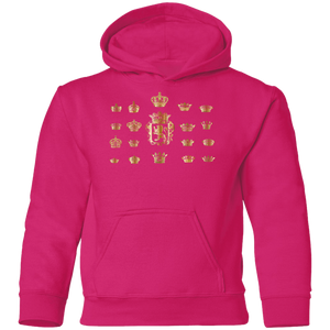 "Royalty" - G185B Youth Pullover Hoodie
