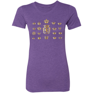 "Royalty" - NL6710 Ladies' Triblend T-Shirt