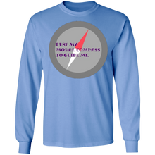 Moral Compass - Men's LS Ultra Cotton T-Shirt CustomCat