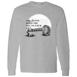 "Key To Success" - Men's G540 LS T-Shirt 5.3 oz.