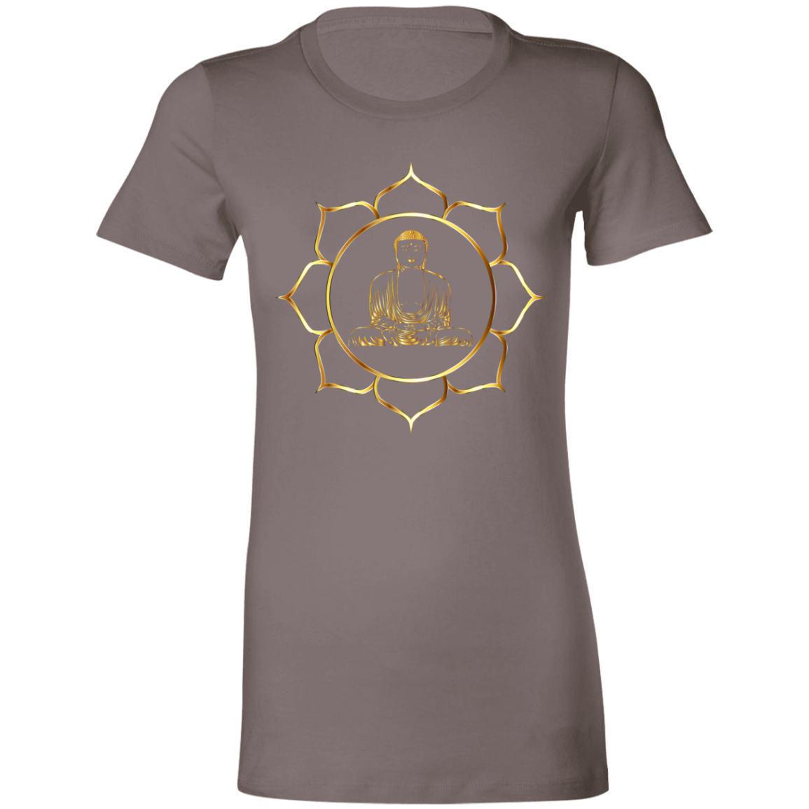 The Buddha - Ladies' Favorite T-Shirt CustomCat