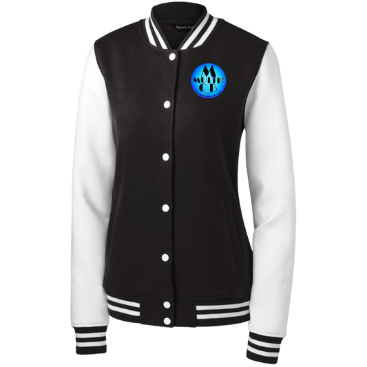 Multi Clothing Brand L.L.C - Ladies' Fleece Letterman Jacket CustomCat