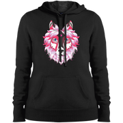 Woman Wolf - Ladies' Pullover Hooded Sweatshirt CustomCat