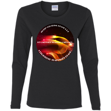 "Multi Clothing Brand L.L.C - B.A.M.W.A.M - Abstract" -G540L Ladies' Cotton LS T-Shirt