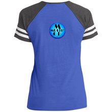 "Multi Clothing Brand L.L.C - Be a Message Wearing a Message" - DM476 Ladies' Game V-Neck T-Shirt