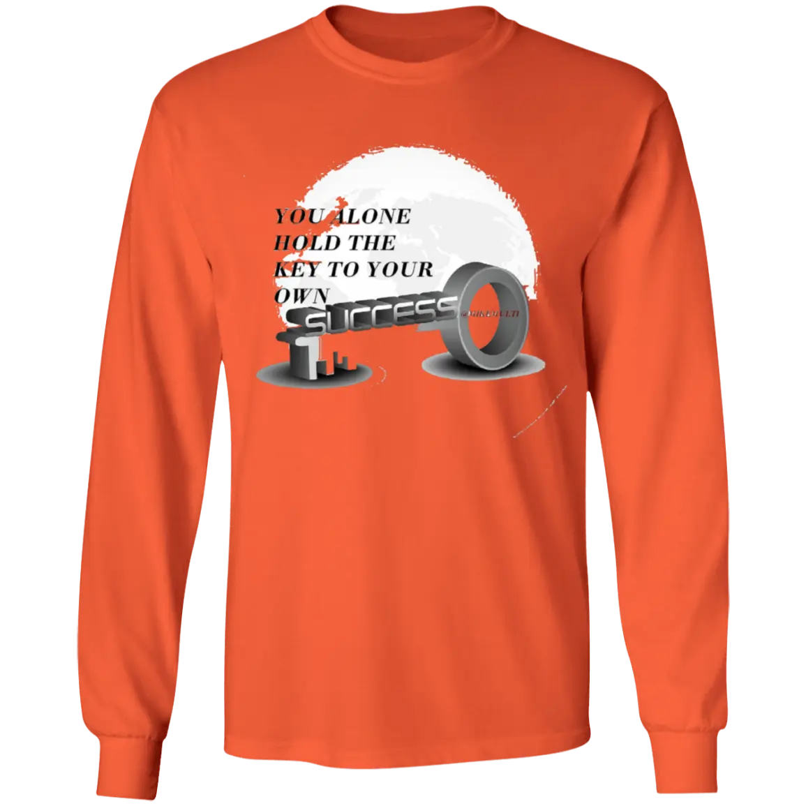 Key To Success Men's LS T-Shirt CustomCat