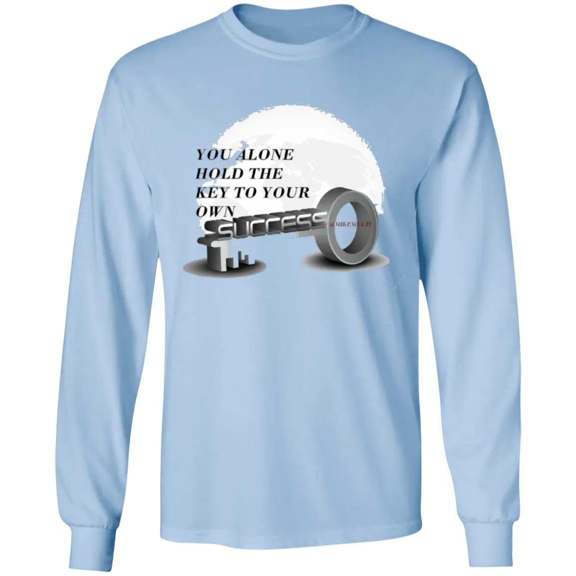 Key To Success Men's LS T-Shirt CustomCat