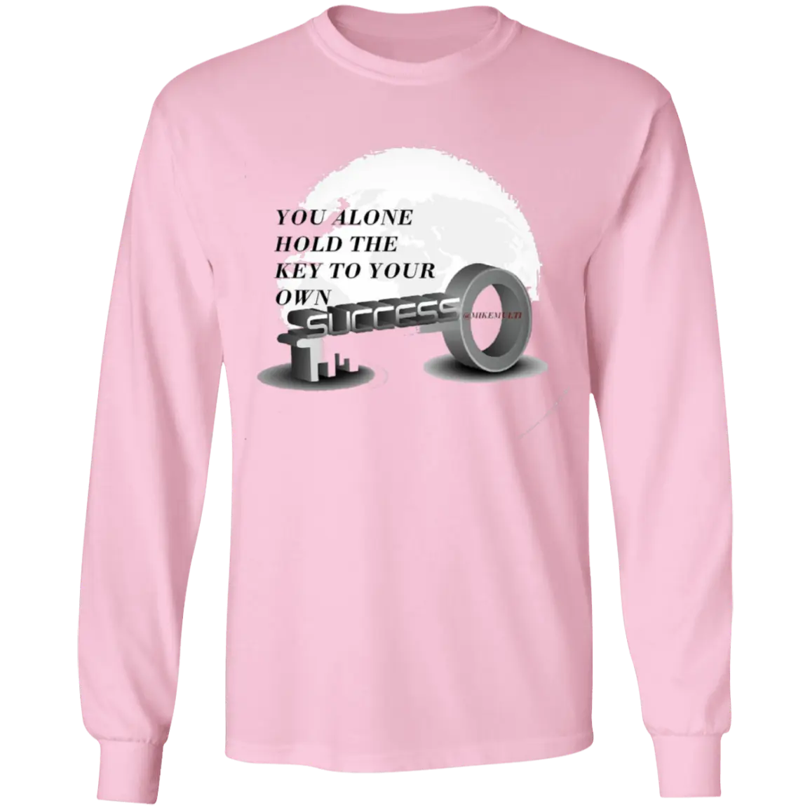 Key To Success Men's LS T-Shirt CustomCat
