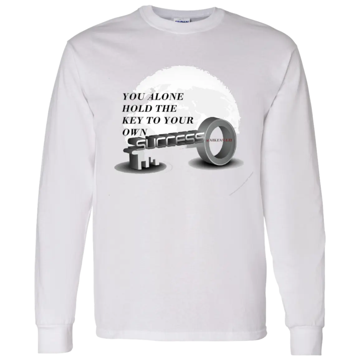 Key To Success Men's LS T-Shirt CustomCat