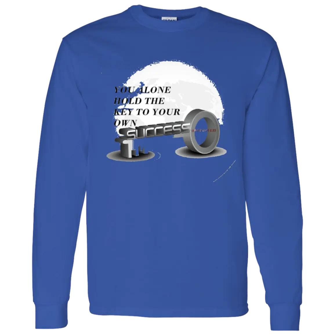 Key To Success Men's LS T-Shirt CustomCat