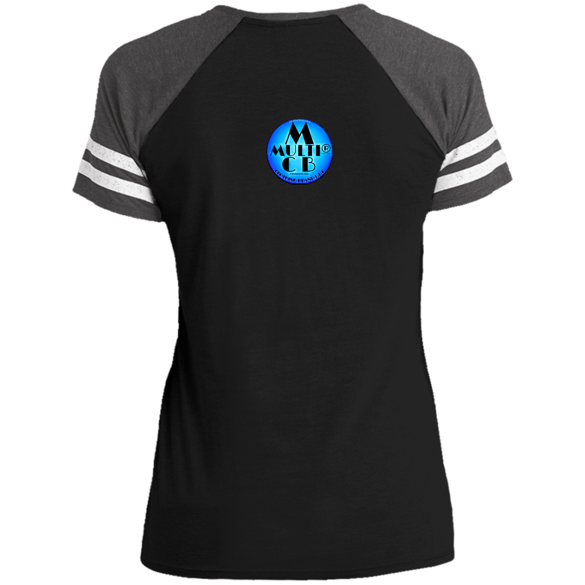 Maze - Ladies' Game V-Neck T-Shirt CustomCat