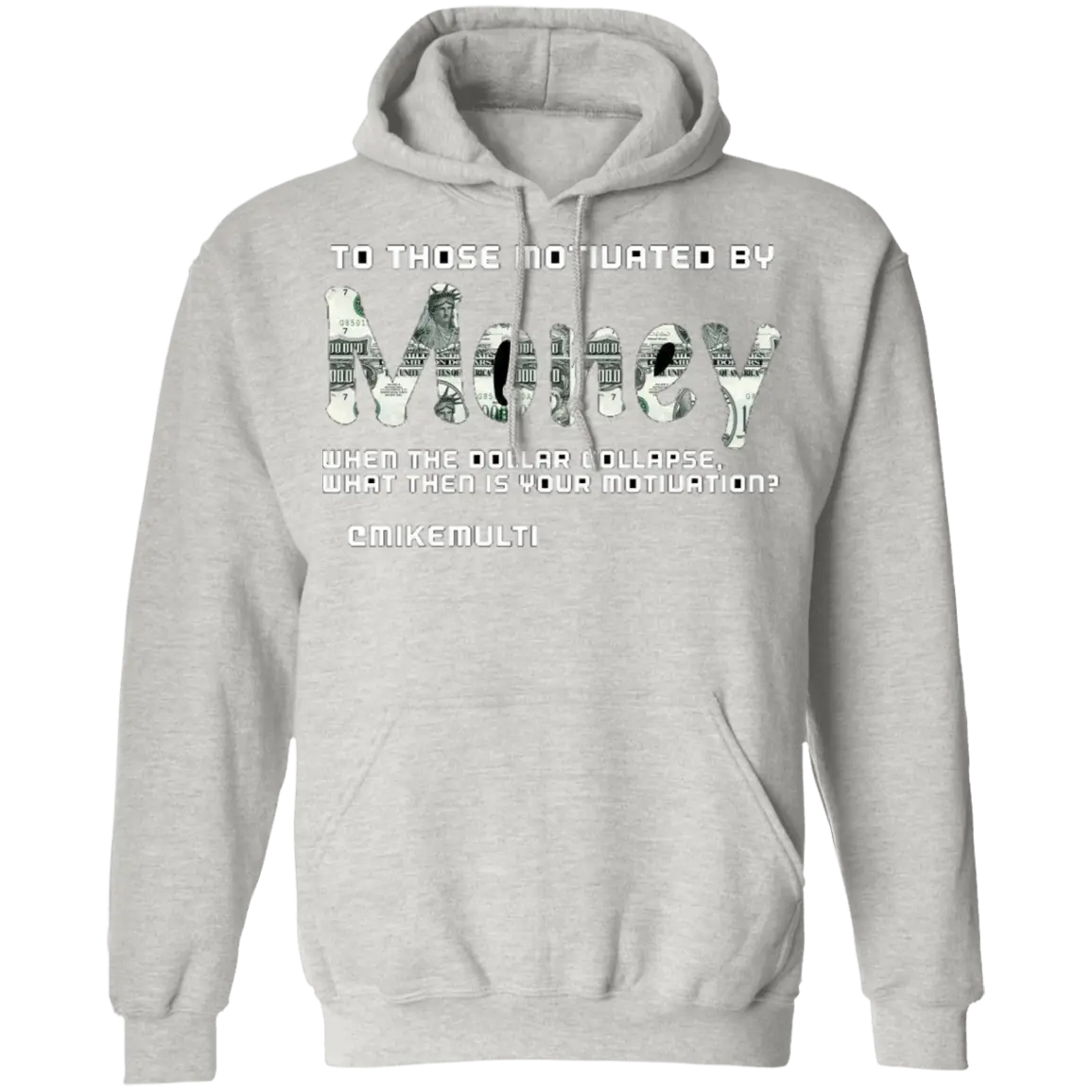Money - Men's Vintage PO Hoodie CustomCat
