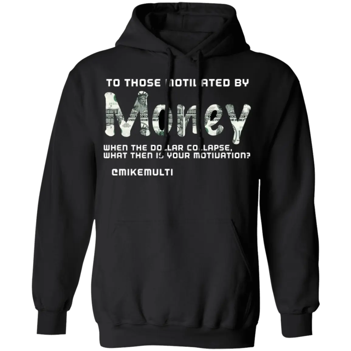 Money - Men's Vintage PO Hoodie CustomCat