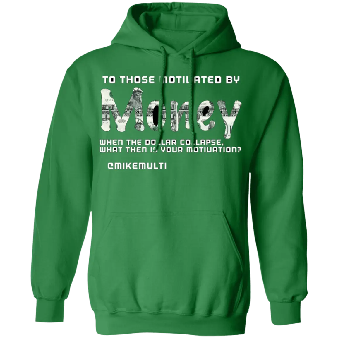 Money - Men's Vintage PO Hoodie CustomCat
