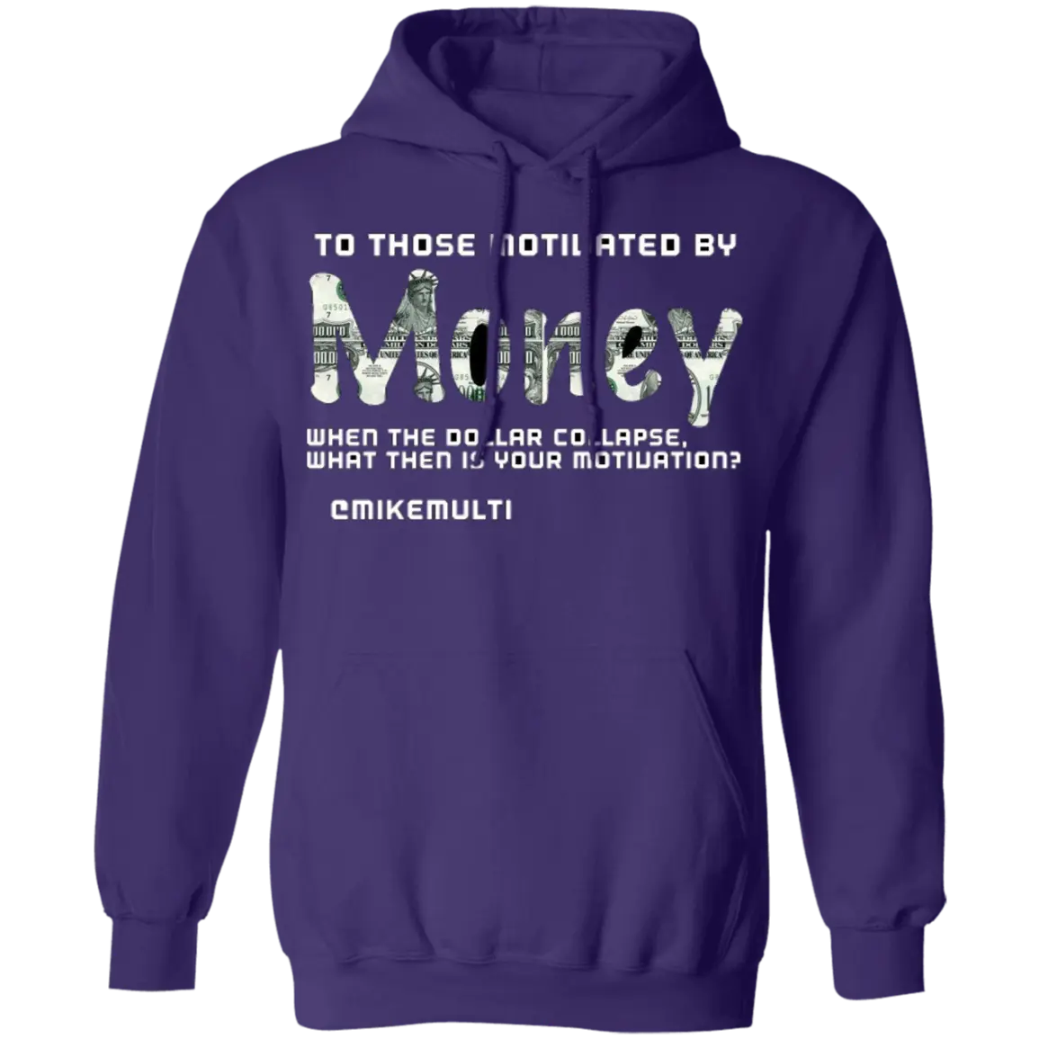 Money - Men's Vintage PO Hoodie CustomCat