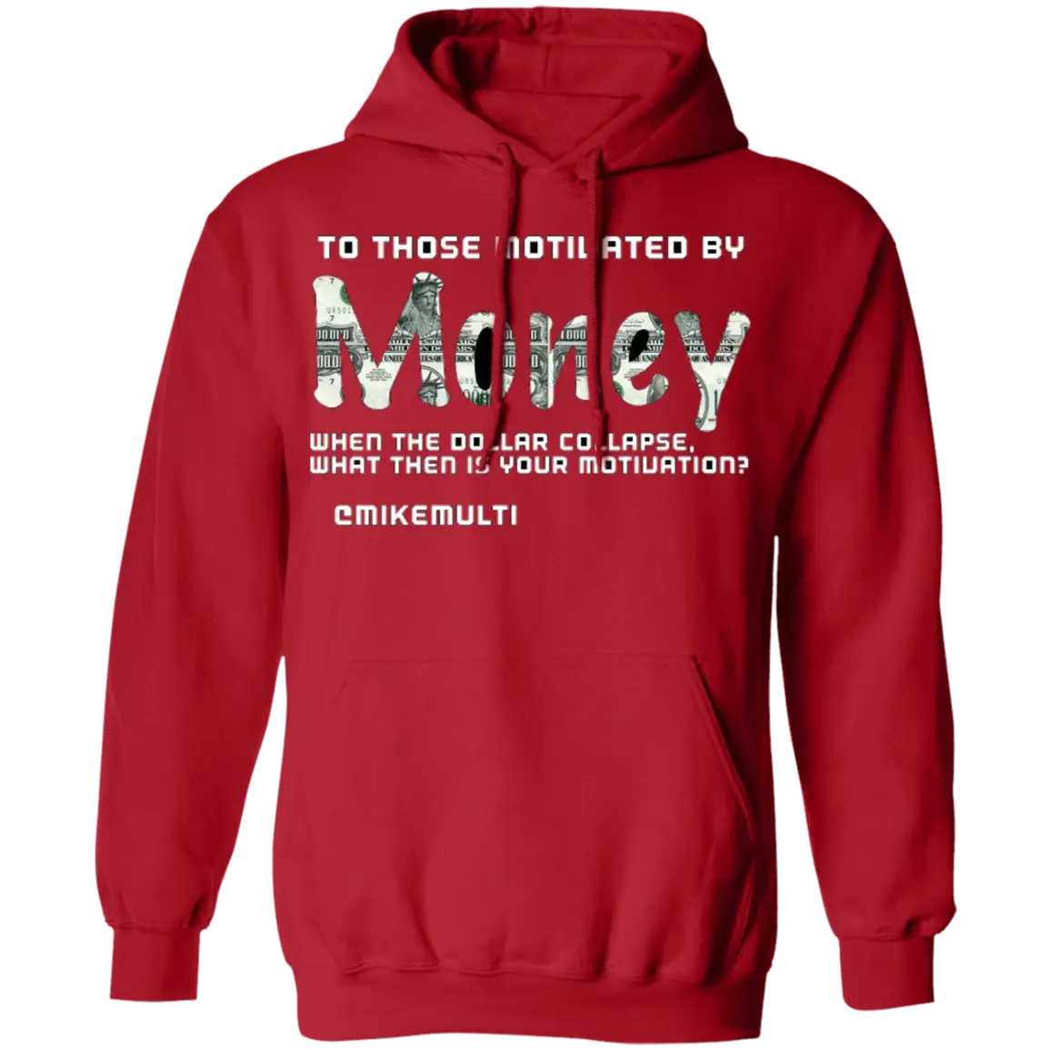 Money - Men's Vintage PO Hoodie CustomCat