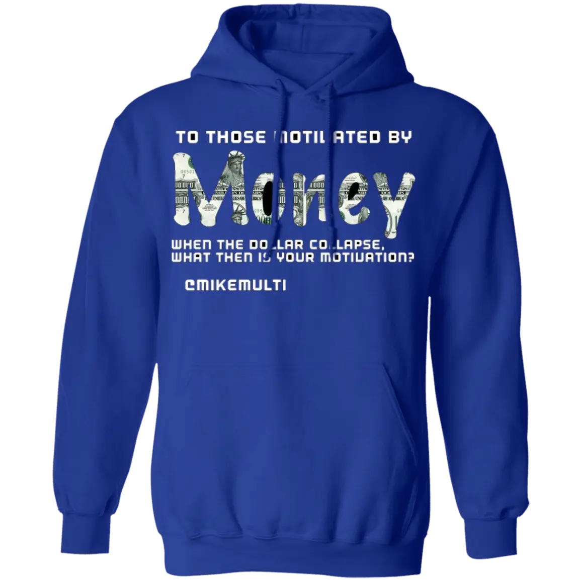 Money - Men's Vintage PO Hoodie CustomCat