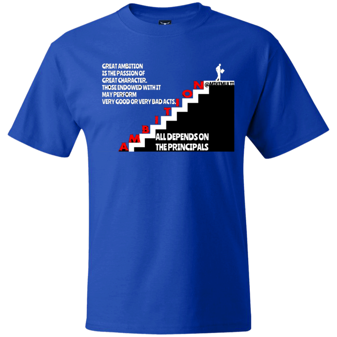 Ambition - Men's Beefy T-Shirt CustomCat