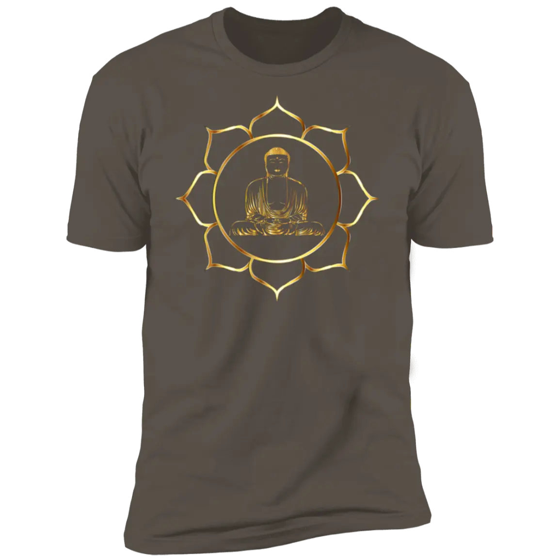 The Buddha - Men's - SS T-Shirt CustomCat