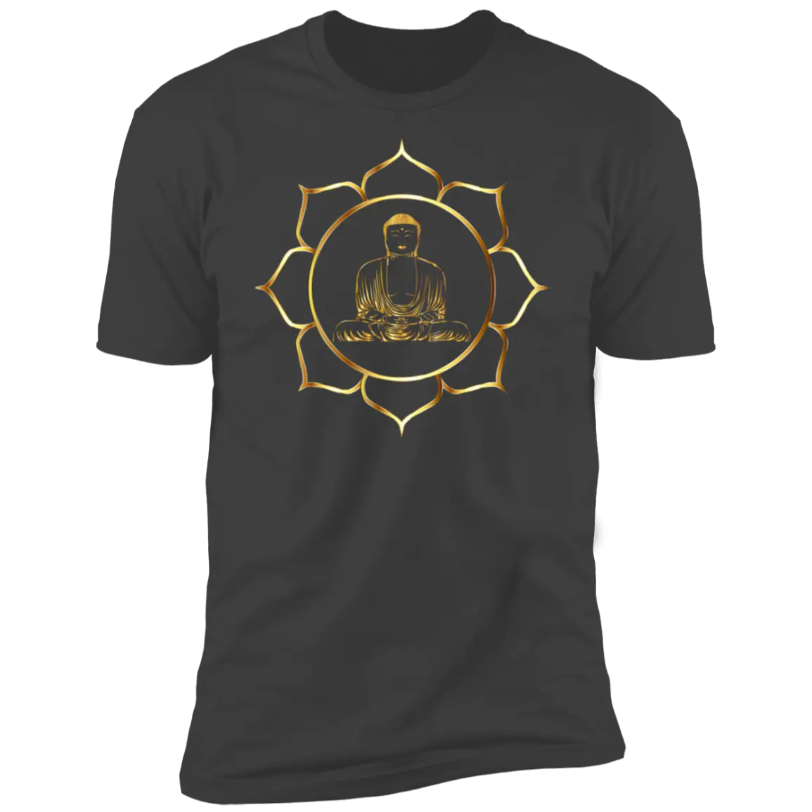 The Buddha - Men's - SS T-Shirt CustomCat