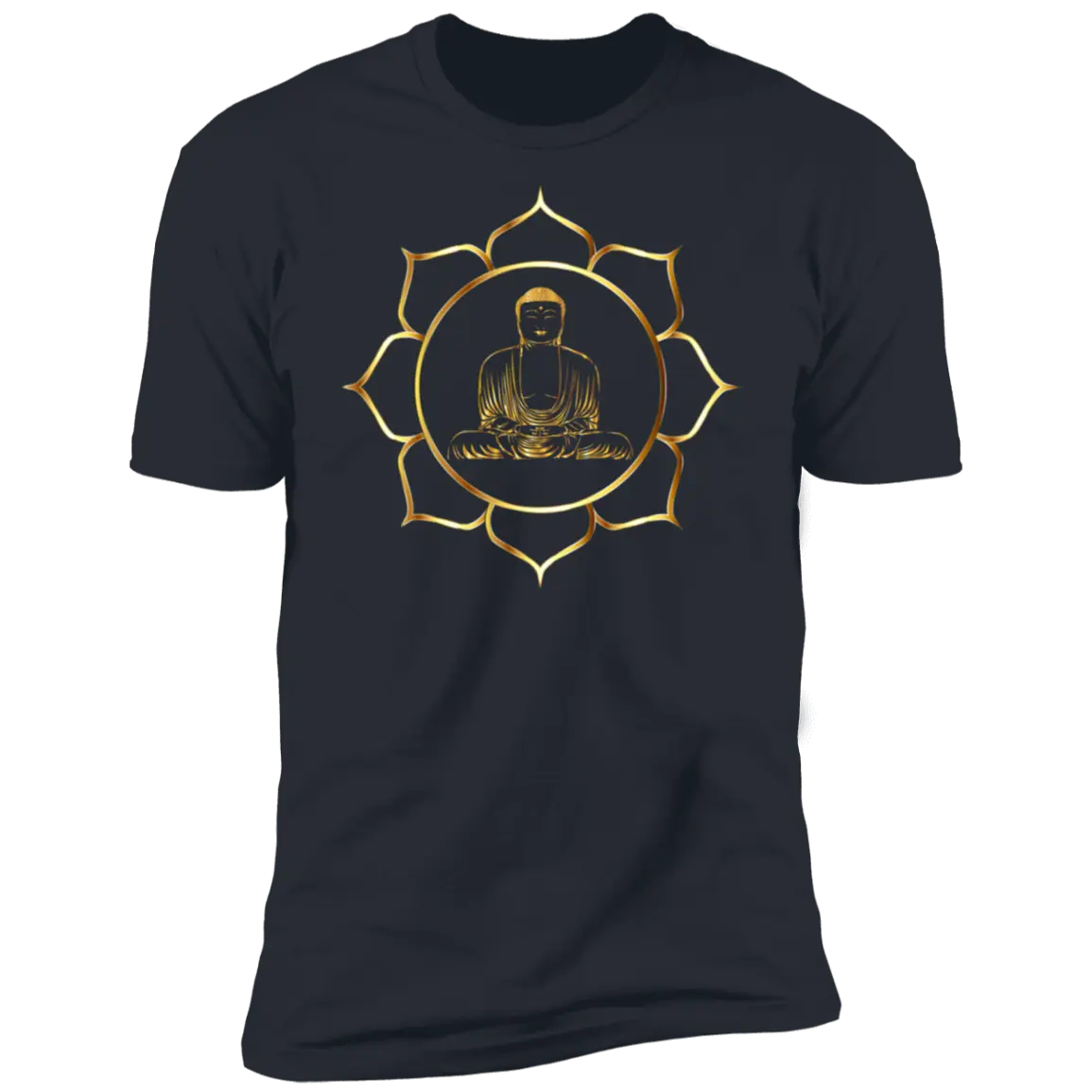 The Buddha - Men's - SS T-Shirt CustomCat