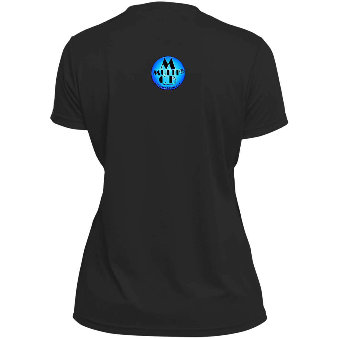 Multi Clothing Brand L.L.C - True Colors - Ladies’ Moisture-Wicking V-Neck Tee CustomCat