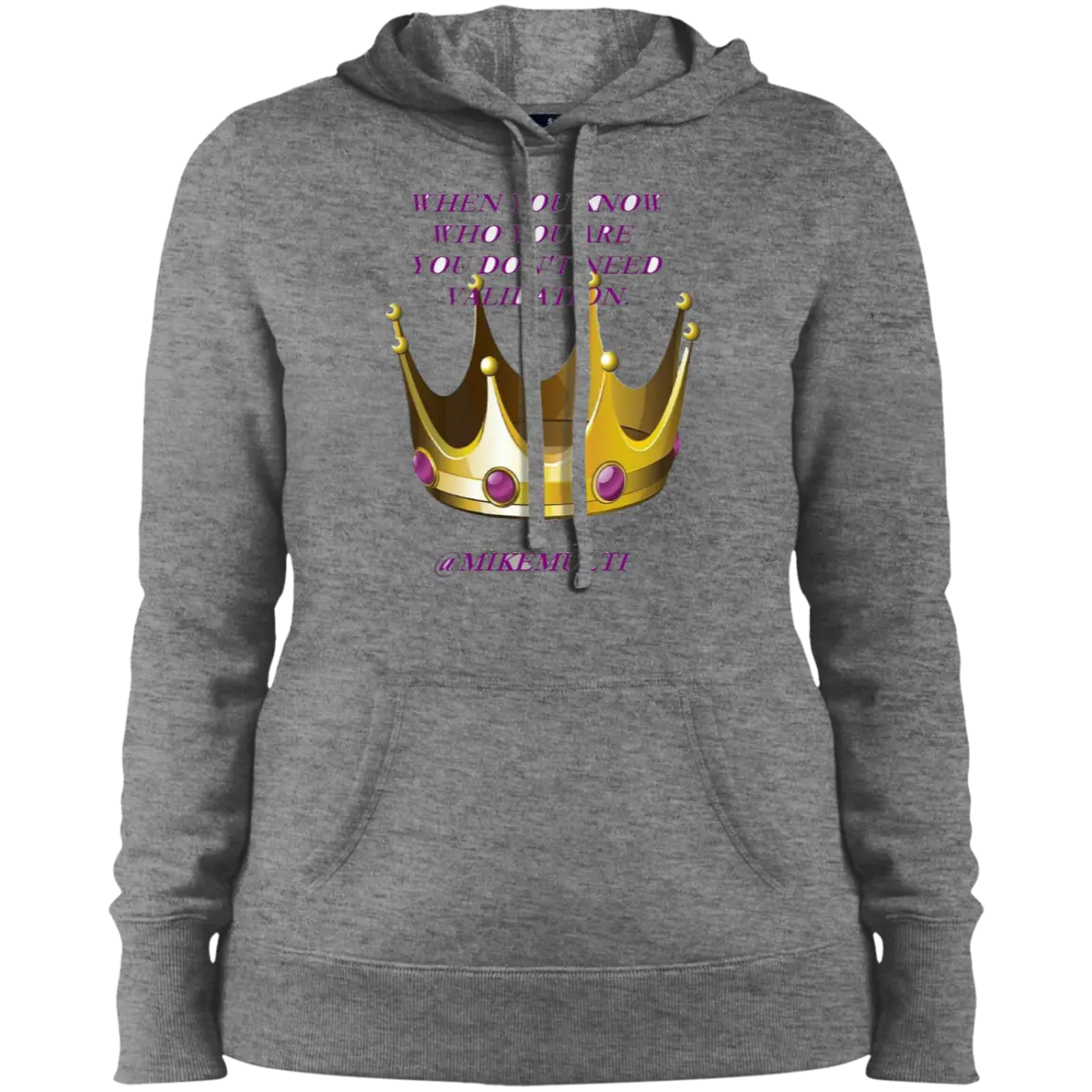 Validation - Ladies - PO Hoodie CustomCat