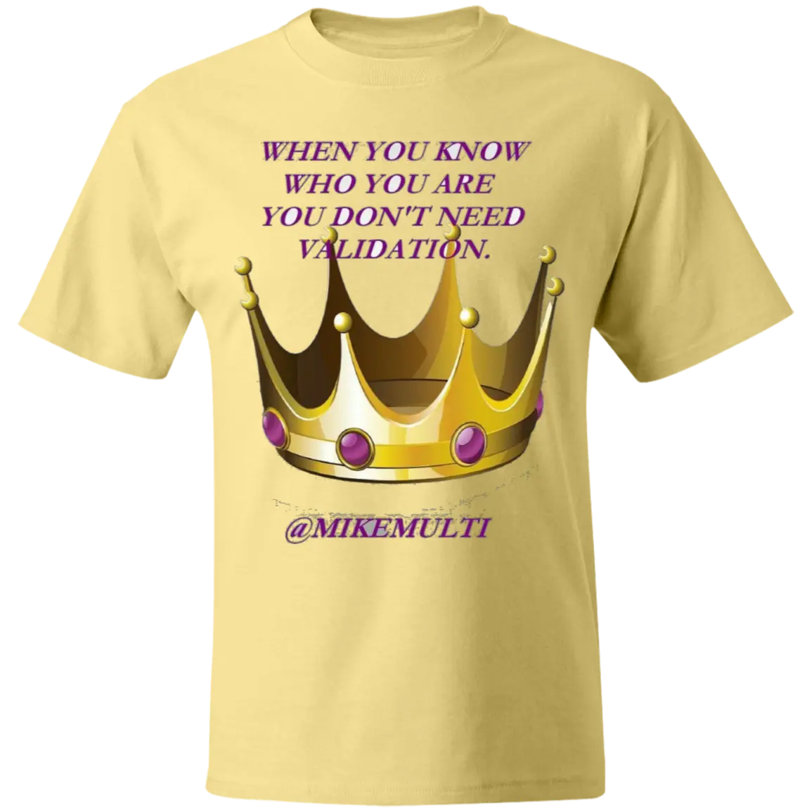 Validation - Men's Beefy T-Shirt CustomCat